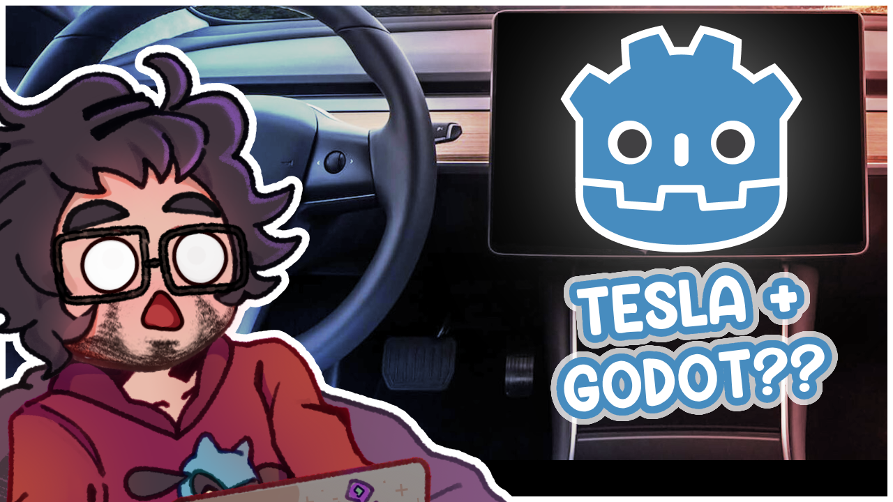 tesla uses godot